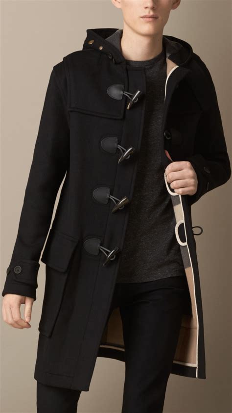 BURBERRY Men's Black Cut